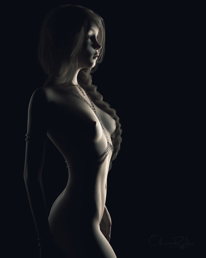 Leading Lady - NSFW, Эротика, 3D, Клубничка, Сиськи, Эльфы, Chrisryder123, Daz3dstudio