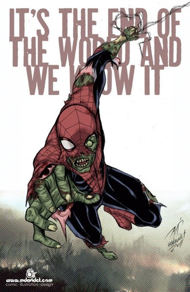 Zombi Marvel - Marvel, Zombie, Spiderman