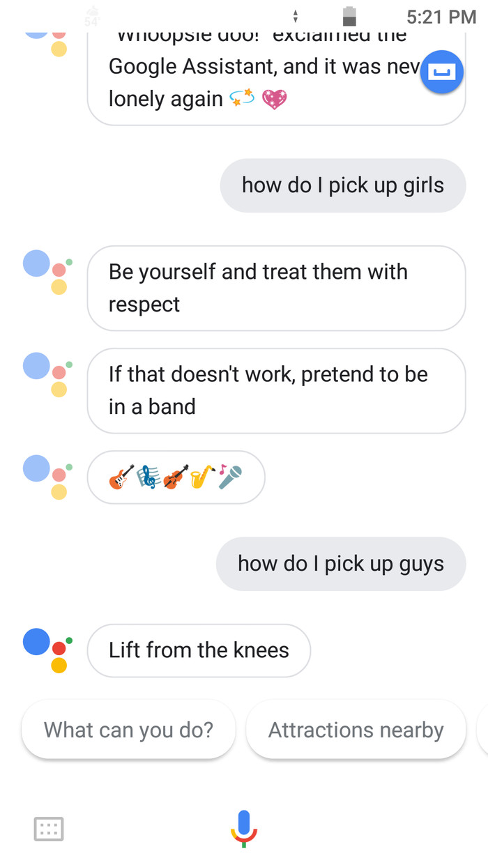 Google doesn't give bad advice. - Translation, Reddit