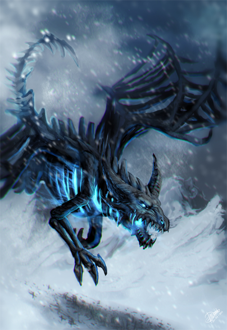 Sindragosa. - Warcraft, Wow, Sindragosa, , Art, Longpost