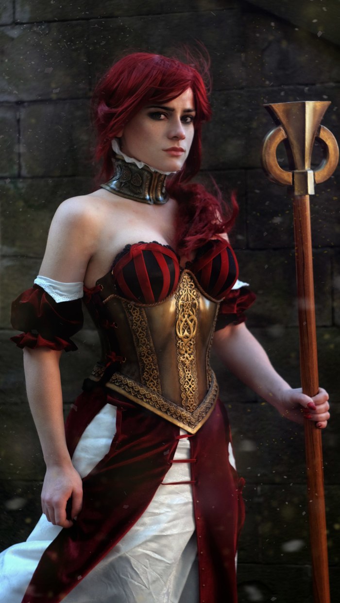 Witcher - Sabrina Glevissig - Witcher, , Cosplay, Sabrina Glevissig, Video, Longpost