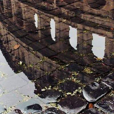 After the rain - Rome, Reflection, Coliseum