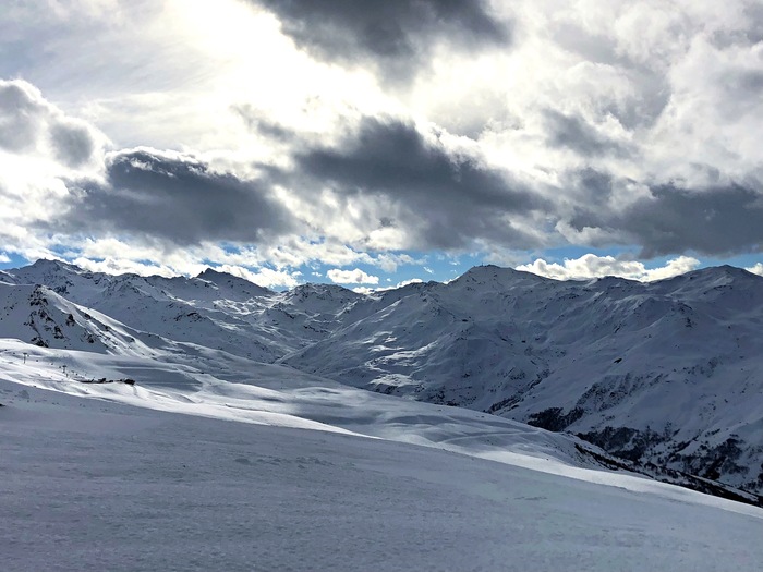 Silent giants. - My, France, Alps, Three Valleys, The mountains