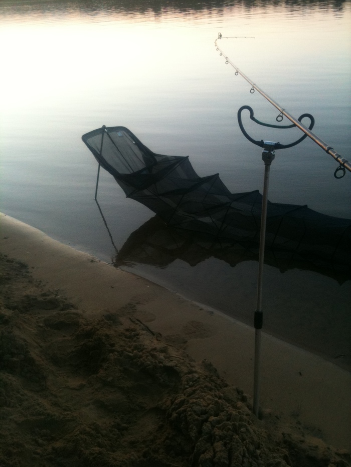 A few memories from last fall. - Fishing, My, Longpost, Oka river, Morning