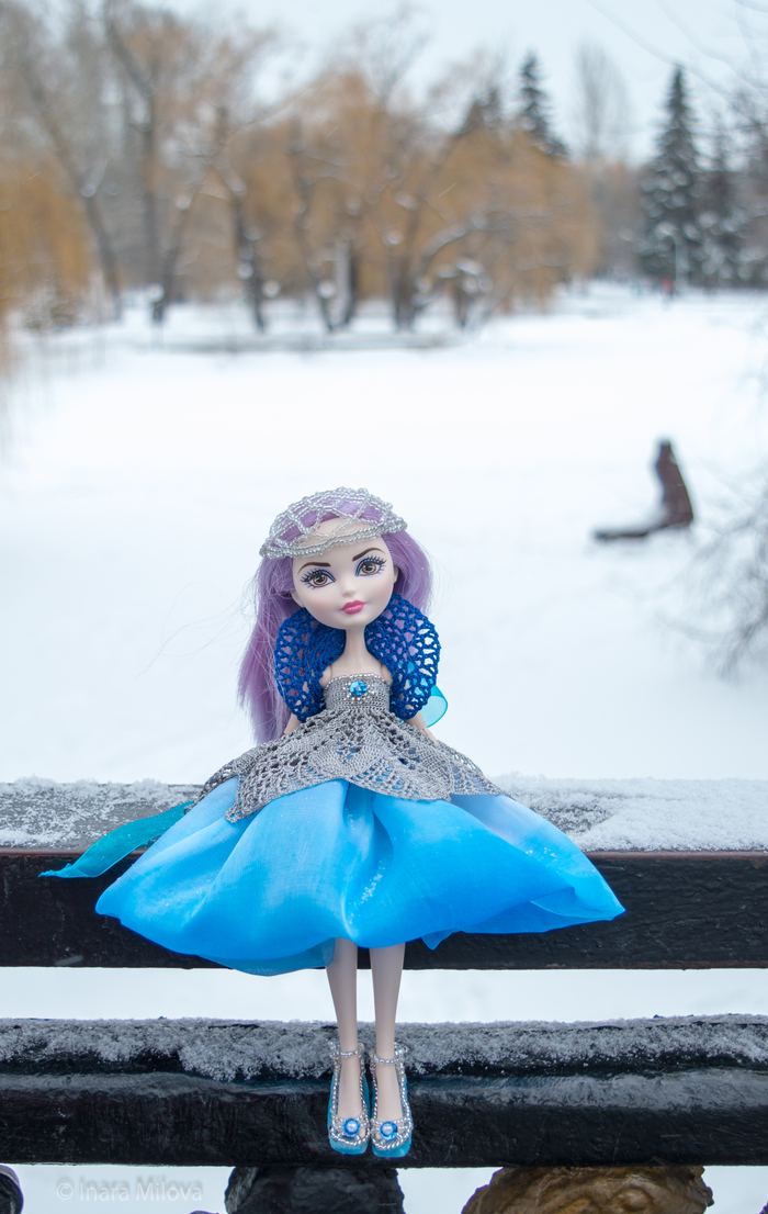 The Snow Queen - My, Doll, Crochet, Longpost