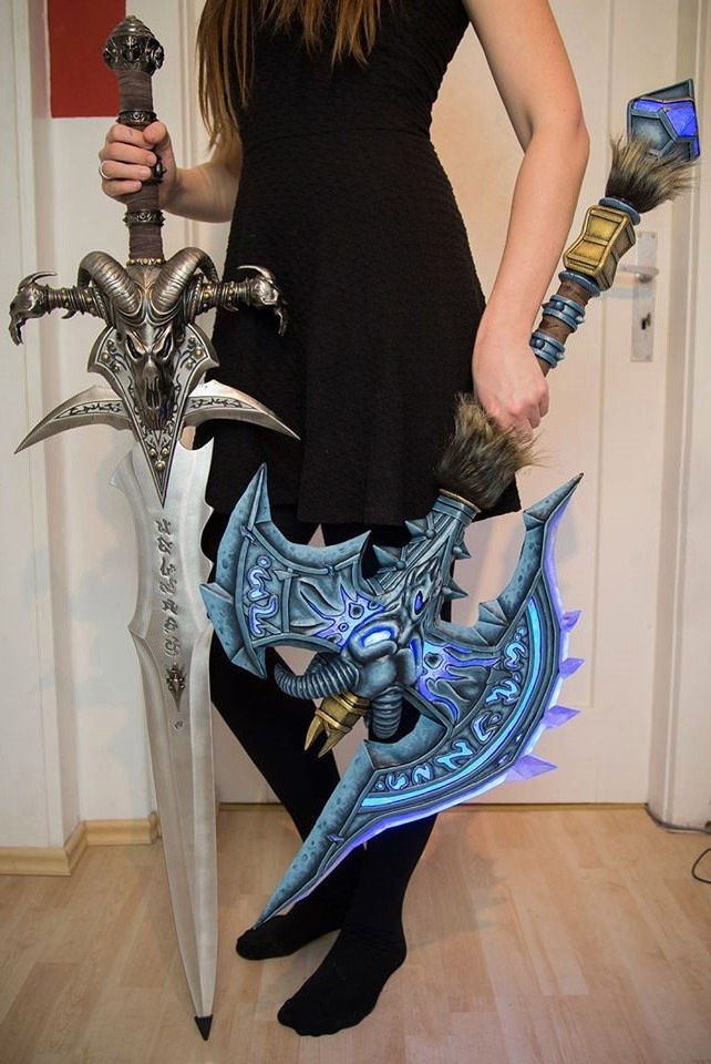 Eh, such artifacts would be now for DC, and not this one ... - Blizzard, World of warcraft, Frostmourne, Death Knight, 