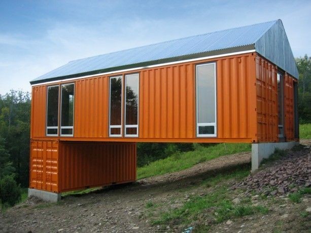 Sea container houses #1 - House, Container, Container house, Homemade, Building, Anything, Boredom, Dream, Longpost