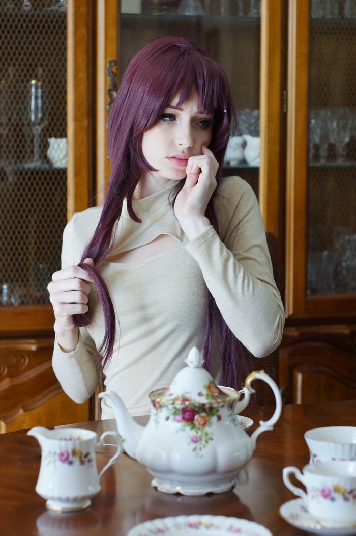 Yuri by Megan Coffey - Megan Coffey, Doki Doki Literature Club, Yuri, Косплей, Аниме, Визуальная новелла, Не аниме, Длиннопост, Megancoffey