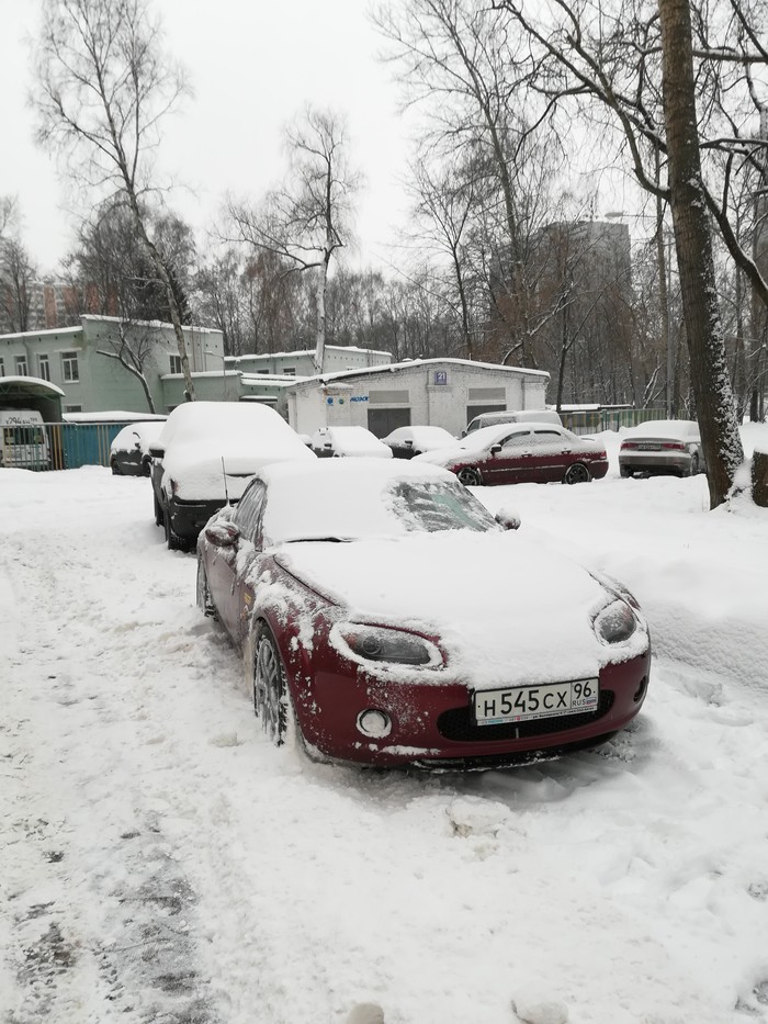 #1 / 2018 new car test. - Race, Pokatushki, Snow, Pond, Drift, Race2day, Mazda MX-5, Mazda, Video