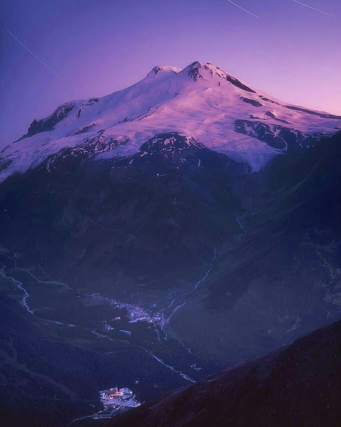 Elbrus, handsome! - Elbrus, The mountains, Nature