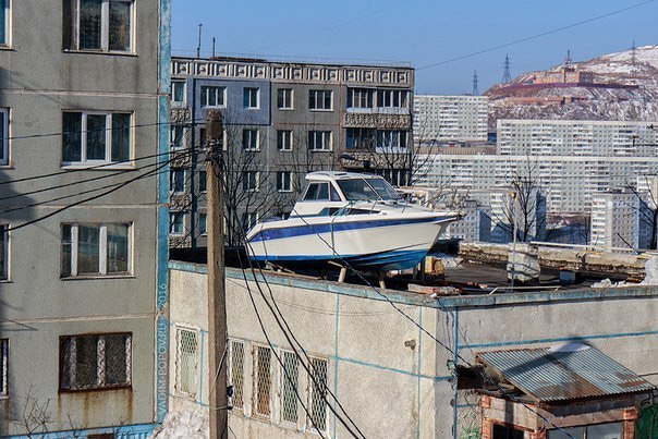 Roof boat? - Vladivostok, Boat