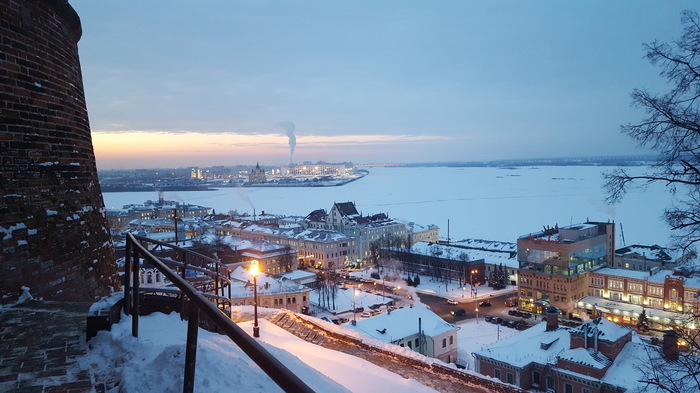 Вид на стрелку