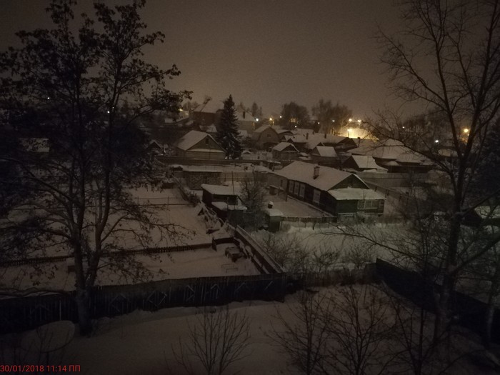 Вид с балкона.