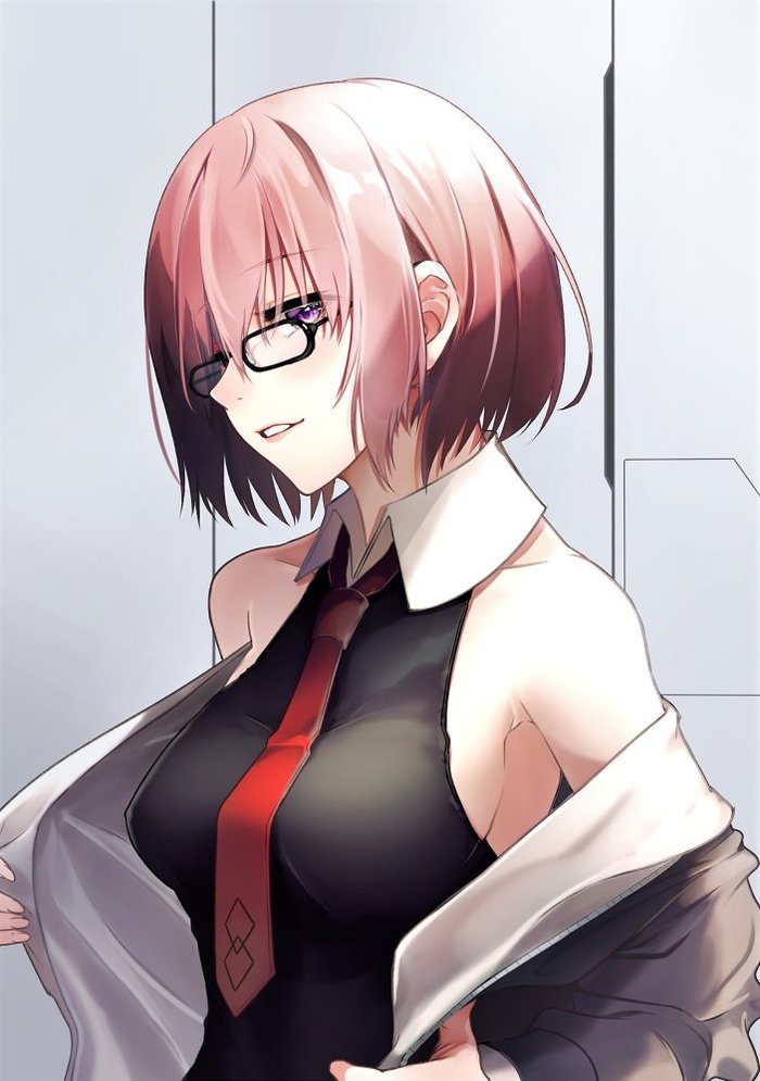 Mashu
 - Anime, Fate, Fate grand order, , Anime art