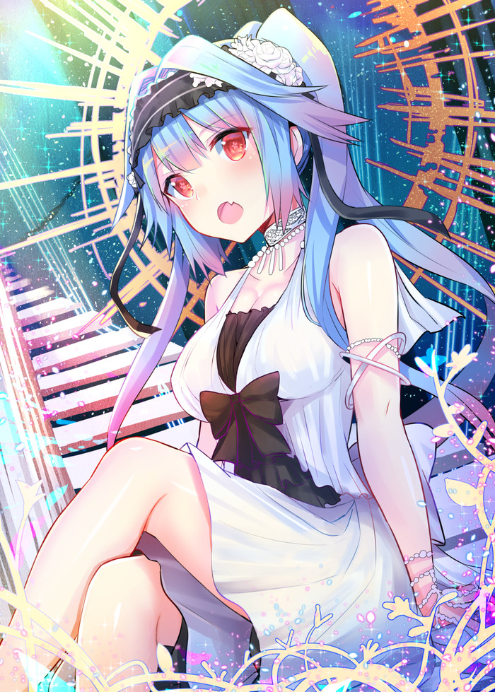 Lewdmarine anime art - Anime art, Anime Game, i-19, Crossover, Fate grand order, Euryale