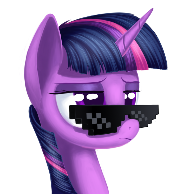 Deal with it Twilight Sparkle, My Little Pony, Pony strapony, Aaaaa