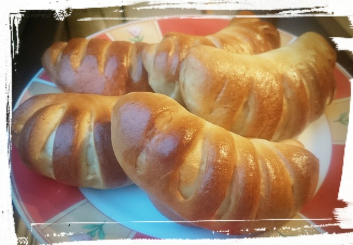 Bagels with pudding and tangerines - My, Recipe, Bagel, Confectioner, Confectionery, Yummy, Video, Longpost, Butter bagels