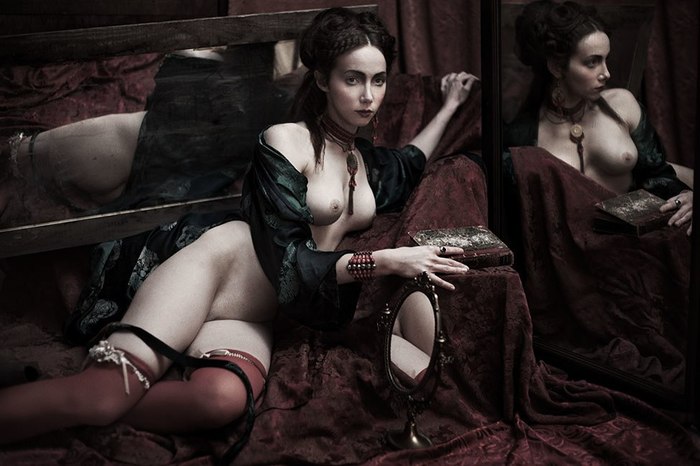 Martial Lenoir серия Фотографий Les reflets du dsordre - NSFW, Фотография, Клубничка, Длиннопост