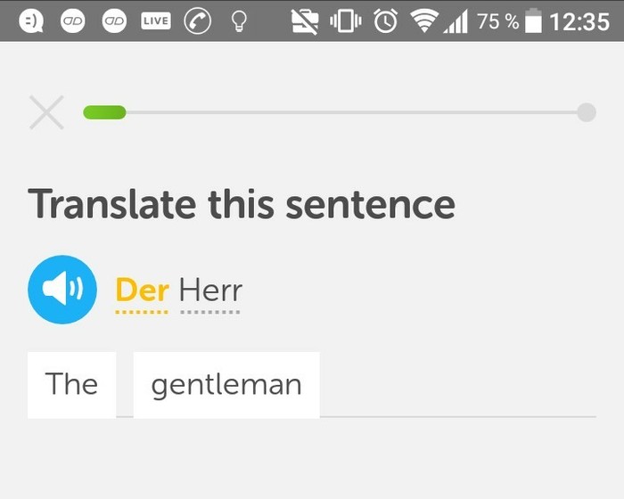 Well it is - My, Duolingo, German, Translation, English language, Horseradish, Gentlemen, Duolingo