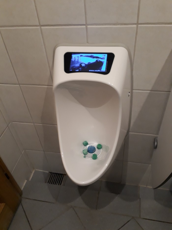 The most technologically advanced urinal - Urinal, My, Germany