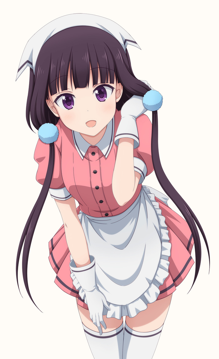 Maika - Аниме, Anime Art, Длиннопост, Sakuranomiya maika, Blend S