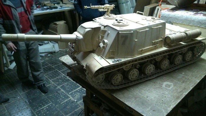 Interesting hobby - Tanks, Modeling, Handmade, Woodworking, Longpost