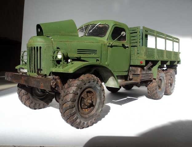 ZIL 157K paper - Modeling, Zil, Not mine, Paper, Longpost