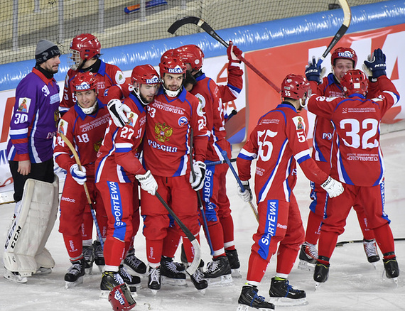 The Russian national bandy team became the 11-time world champion. - Hockey with a ball, , news