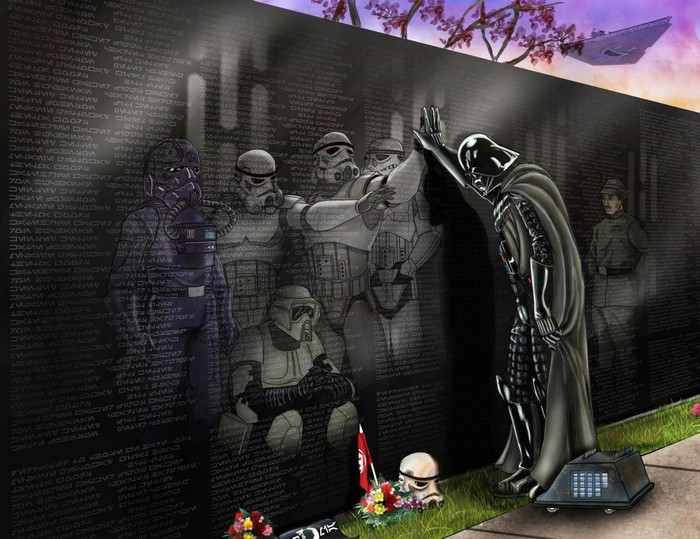 Dark Side Memory Wall - Star Wars, Darth vader