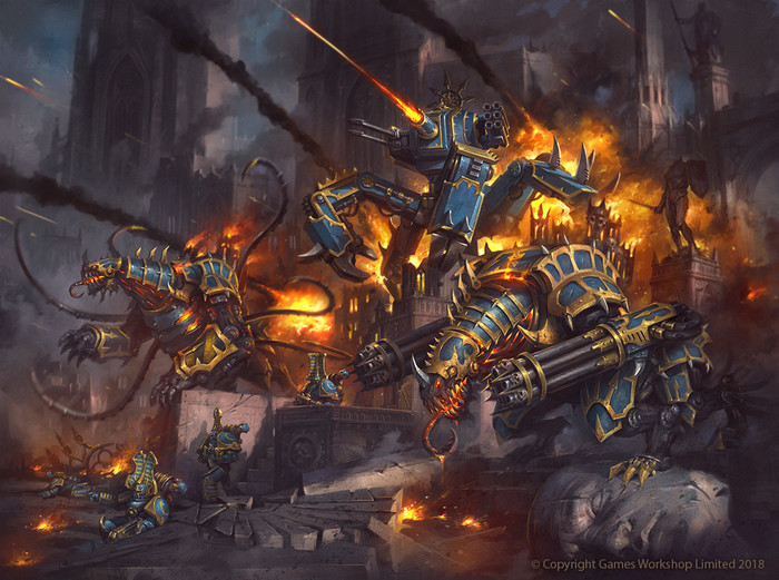 Daemon Engines Warhammer 40k, Wh Art, , , Thousand Sons, 