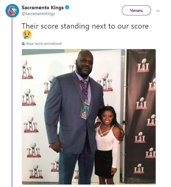 When the twitter team is led by a person with a great sense of humor :) - Sport, Basketball, NBA, , Shaquille O'Neill, Simone Biles, Twitter, Humor, Longpost