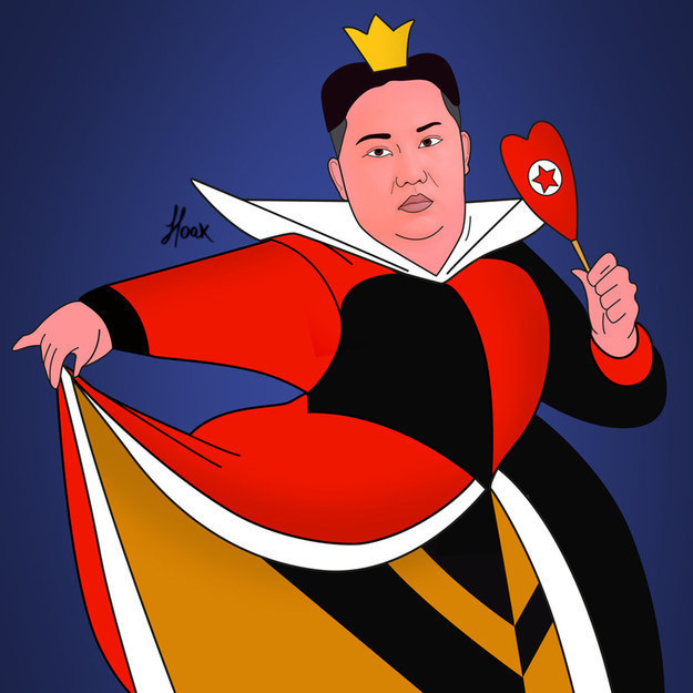 Cut off their heads! - Queen of Hearts, Walt disney company, Kim Chen In