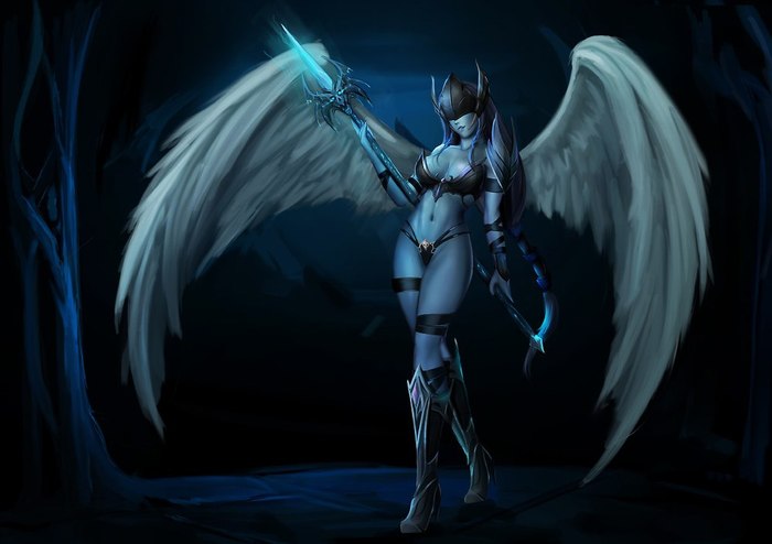 Valkyrie Art - WOW, Warcraft, World of Warcraft, Valkyrie, Валькирия