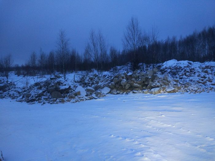 Landfill in Povadino / Moscow region / Solnechnogorsk district / Pikabu power - My, , , Solnechnogorsk, , Dump, Snow, Longpost