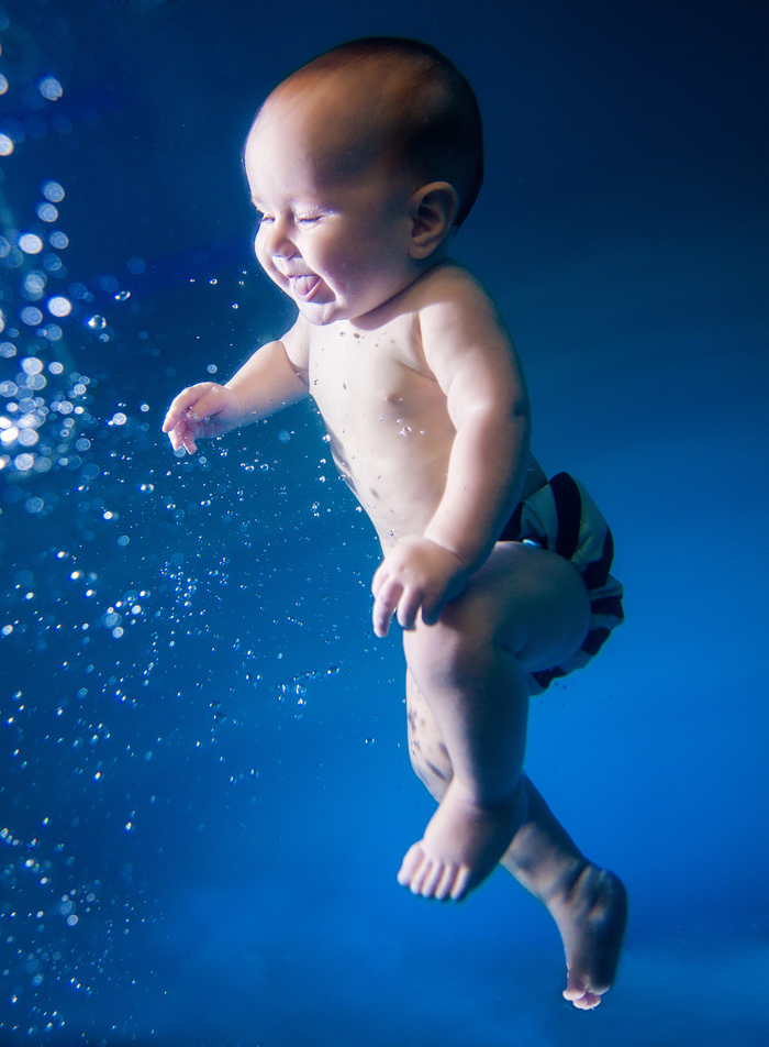 Underwater shooting of children - My, The photo, Interesting, Children, Longpost