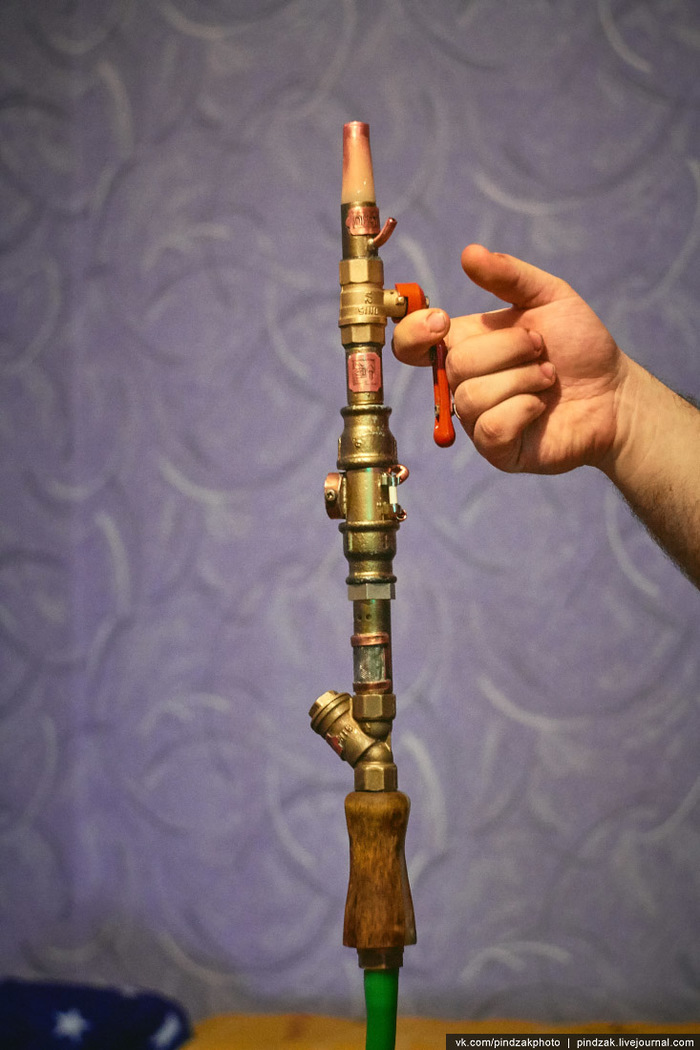 Joiner-non-carpenter. - My, Steampunk, Hookah, , With your own hands, Woodworking, Longpost