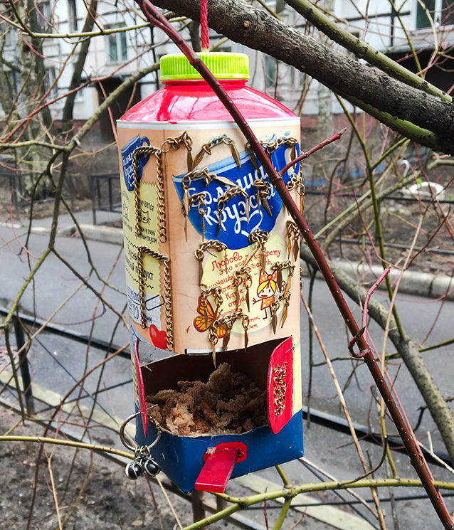 Land of empty feeders - Children, Psychology, Birds, Winter, Trough, Safety, Katerina Murashova, Longpost