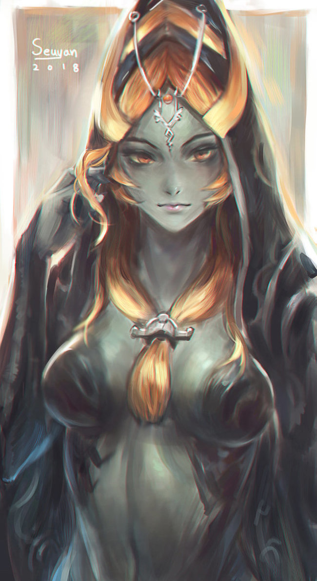 Midna - DeviantArt, Арт, Рисунок, Игры, Девушки, The Legend of Zelda