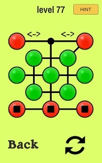 Головоломка для Android. Red And Green - Моё, Инди игра, Головоломка, Игры на Android, Точка, Шарик, Красный и зеленый, Логика, Мозг