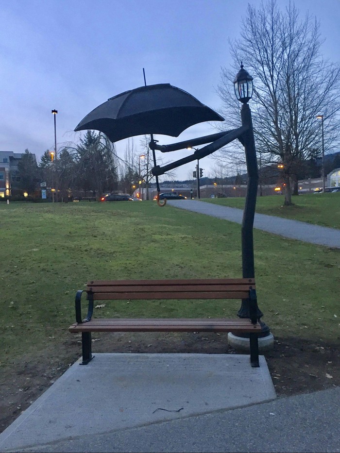 caring lantern - Lamp, Benches, Umbrella