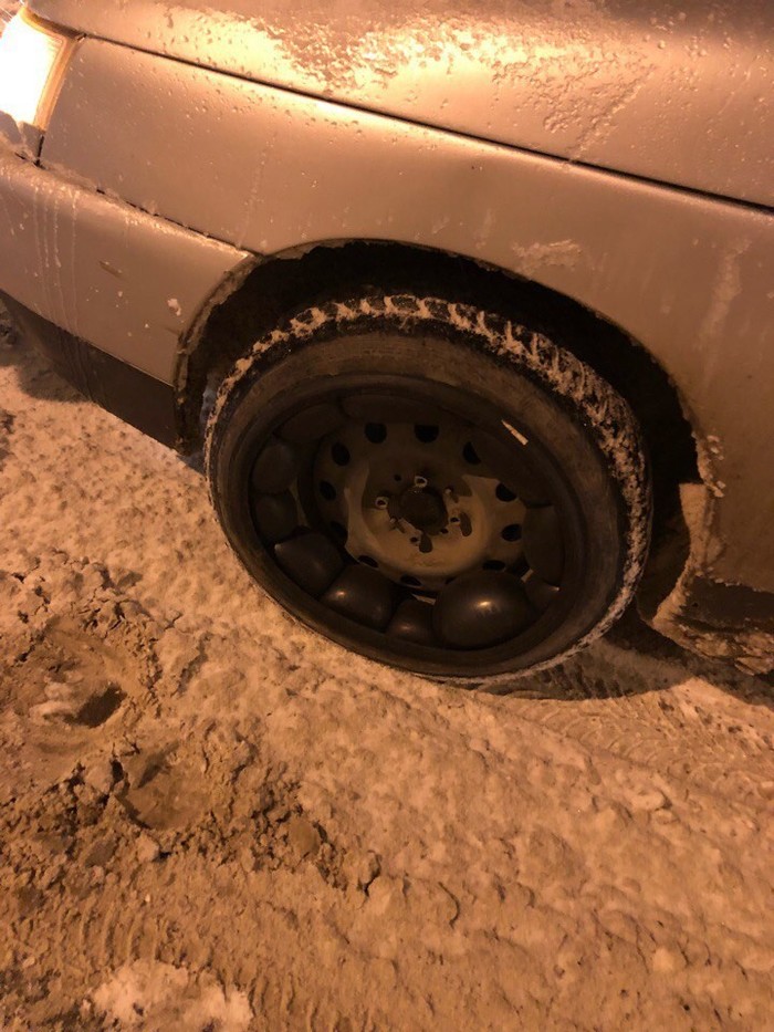 5минут после шиномонтажа | Пикабу