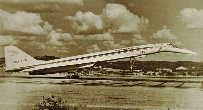 Tu-144. Severomorsk. 1977 - Aviation, Tu-144, Severomorsk, the USSR