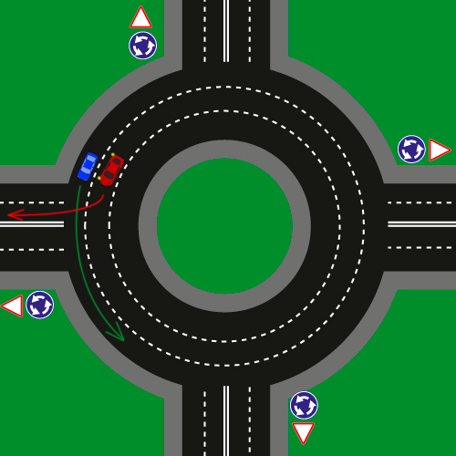 Roundabouts and idiots - My, A circle, Images, Traffic rules, Violation of traffic rules, Question, Longpost