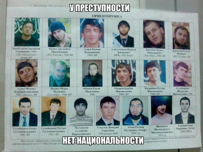 Crime has no nationality - news, Moscow, The crime, Nationality, Criminals