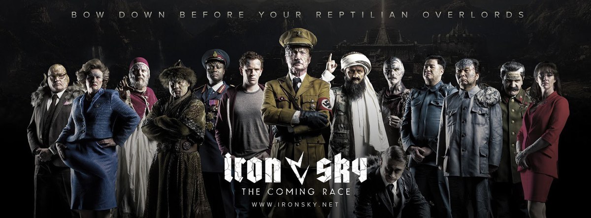 Iron sky the coming race. Железное небо 2 (2019). Железное небо 2 рептилоиды.