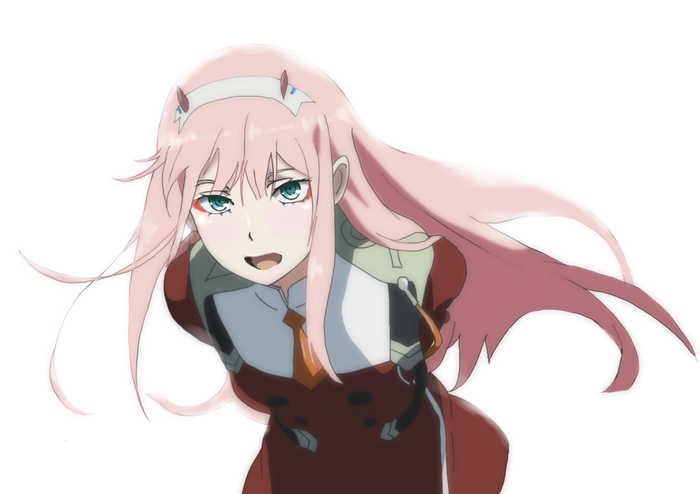 deceptively cute - Anime, Anime art, Darling in the Franxx, Zero two