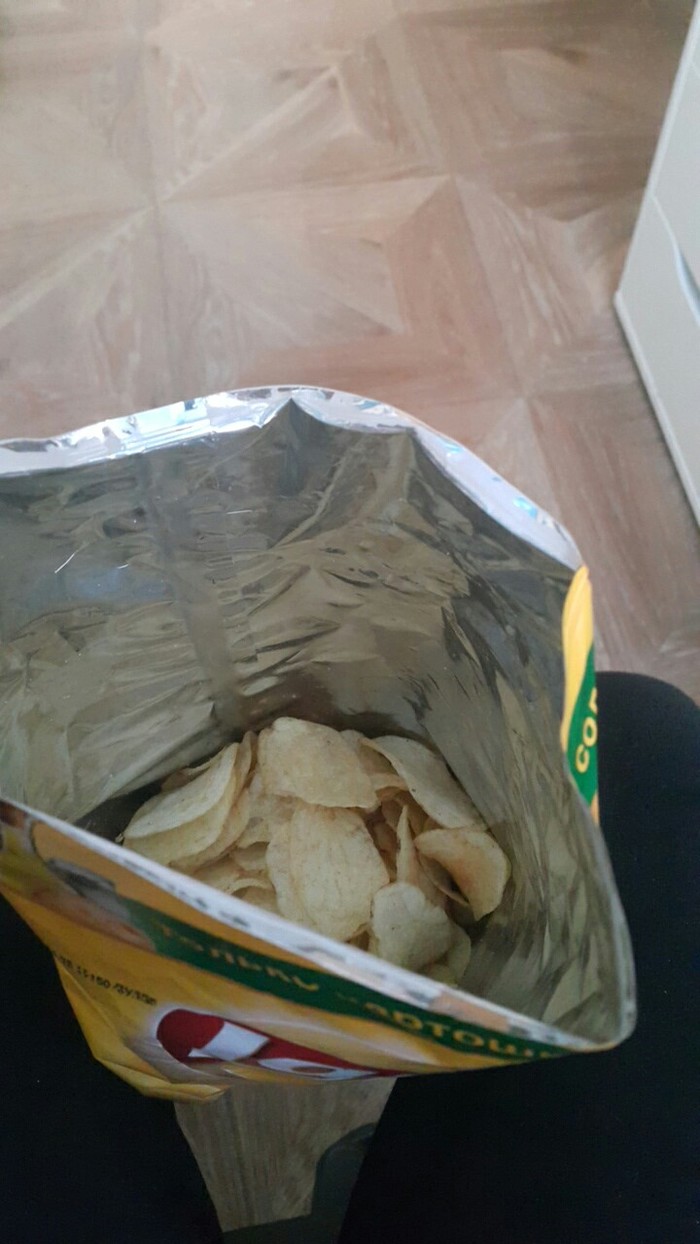 air with salt - My, Crisps, Lays, , Longpost