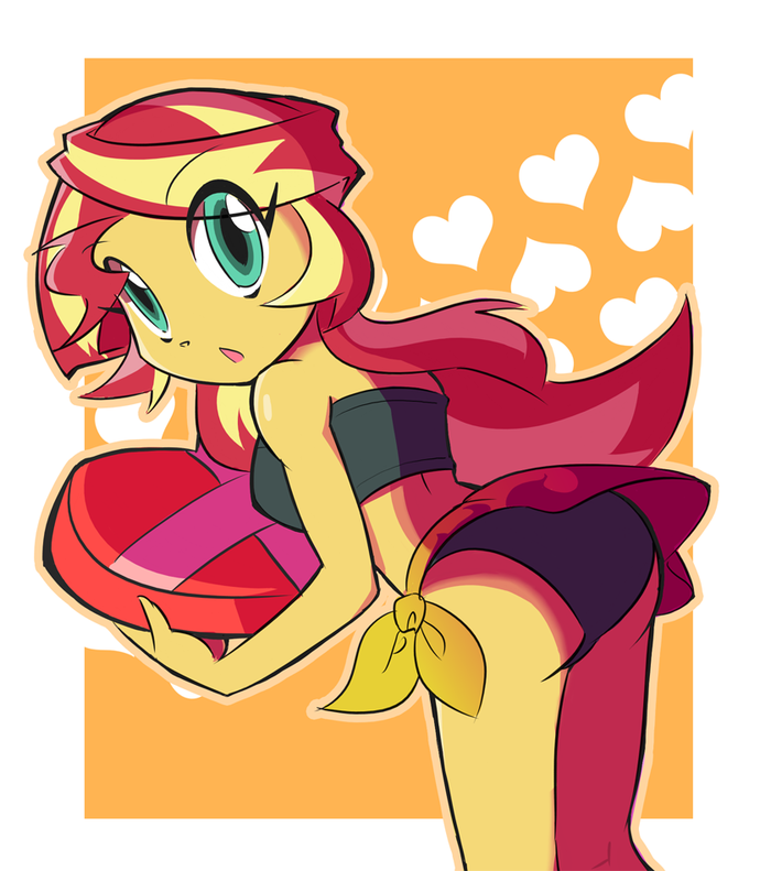2018 Valentine's Day My Little Pony, Equestria Girls, Sunset Shimmer, MLP Edge, Rvceric, 14  -   