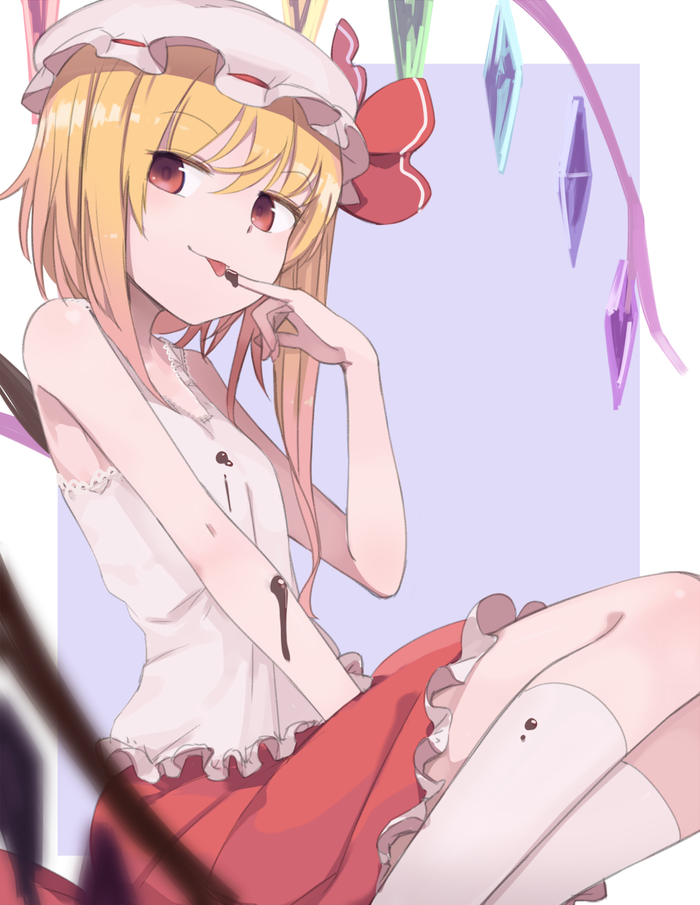  ) , Anime Art, Touhou, Flandre Scarlet, Usuaji, 14  -   