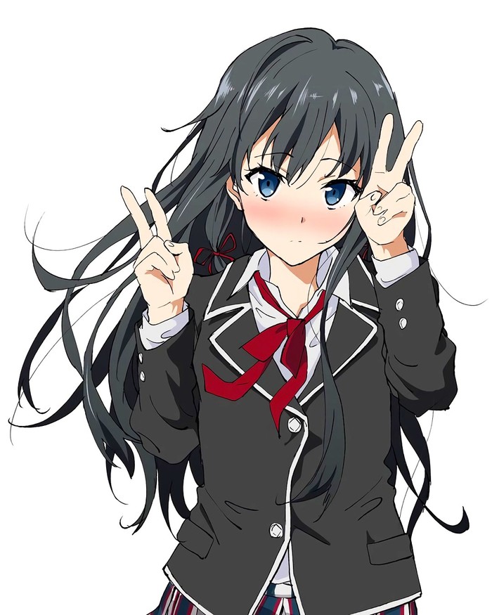 Yukinoshita Yukino art - Anime art, Anime, Oregairu, Yukino Yukinoshita, Nyasha